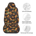thumbnail image 5 of Sikiie German Shepherd Dog Car Seat Protector 2 Pack Car Seat Cushion Mat, Car Seat Covers for SUV, Truck, Van, 5 of 7