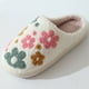 thumbnail image 3 of Slippers Pareja Esponjosa Zapatos Casa Lujo Flores para Hombres Mujeres, 3 of 9