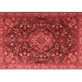 thumbnail image 1 of Ahgly Company Indoor Rectangle Medallion Red Traditional Area Rugs, 2' x 5', 1 of 4