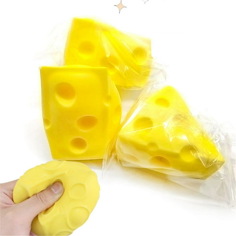 TOYSBIAN CHEESE LAND MINI CHEESE 蓄光 本体のみ BJBSJSZ Squeeze Cheese, Cheese Squishy Toys, Stress Squishy