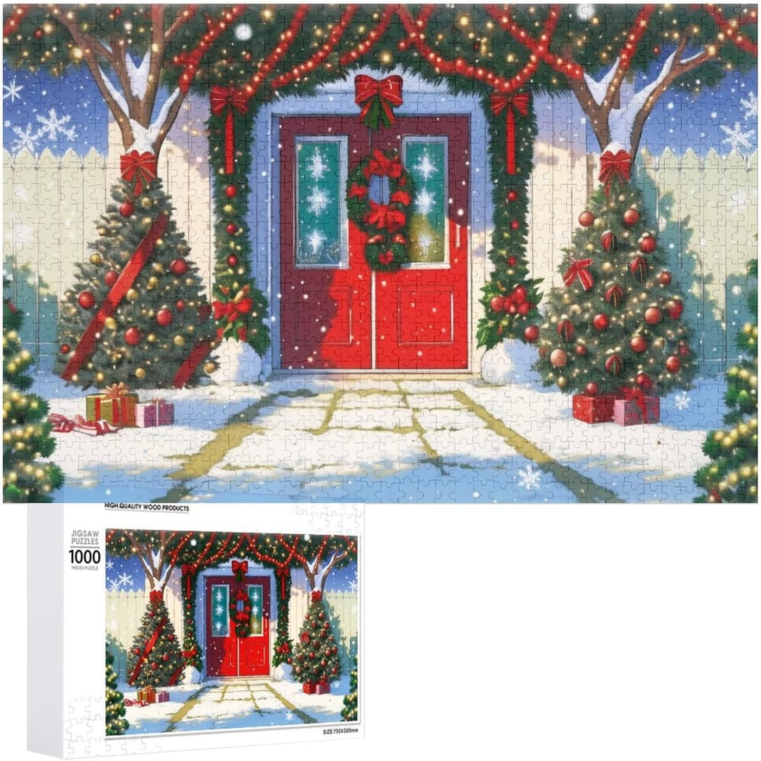 Ceaco - Thomas Kinkade - Christmas - Santa Checking His List
