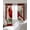 Red, variant on Christmas Cardinal Blackout Curtains for Bedroom/Living Room, Thermal Insulated Kitchen Curtains, Winter Red Bird Vintage Xmas Berry Leaf Grommet Darkening Window Treatment Drapes 52"x72"x2