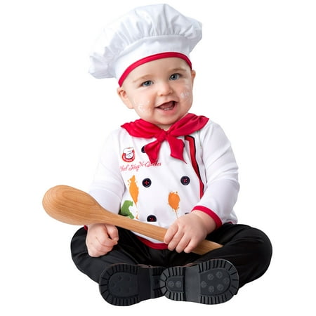Infant Hugs & Quiches Chef Halloween Costume