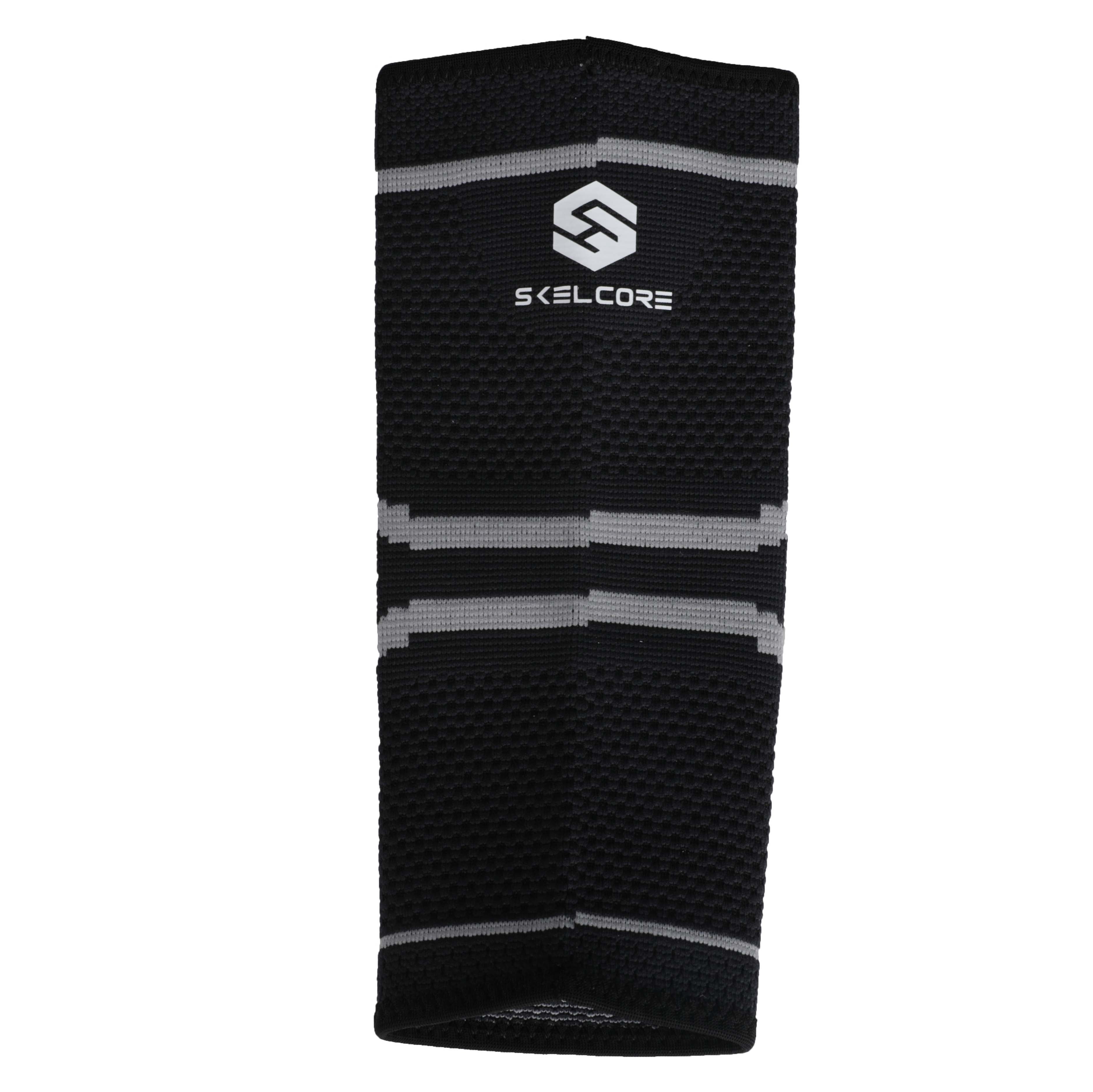 Skelcore Elbow Compression Sleeve - Arm Support Sleeves for Men and Women Forearm Pain Relief, L