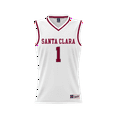 thumbnail image 2 of Youth GameDay Greats #1 White Santa Clara Broncos Lightweight Basketball Jersey, 2 of 4