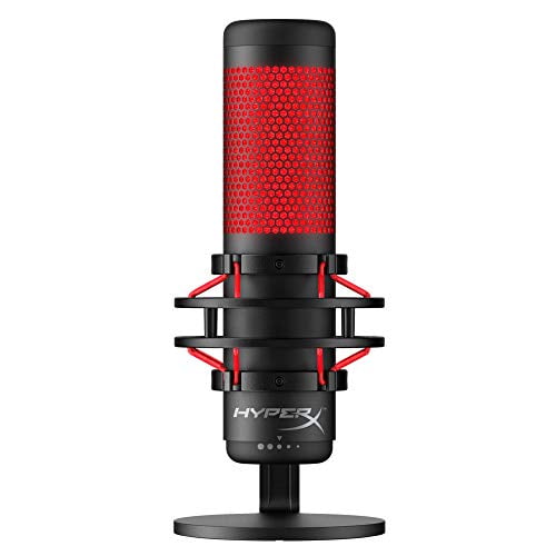 HyperX QuadCast - USB Condenser Gaming Microphone, for PC, PS4