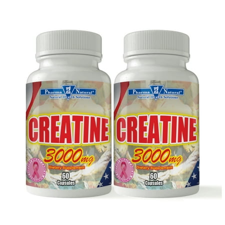 Pharma Natural Creatine 3000 Caps 60+60
