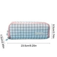 thumbnail image 3 of A Compartment Design Pencil Box For Students Multi Pocket Oxford Cloth Organizer With Pen Slots 23X8.5X9Cm School Essentials Carrier, 3 of 7