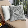 thumbnail image 2 of Ahgly Company Outdoor Square Patterned Throw Pillow, 18 inch by 18 inch, 2 of 6