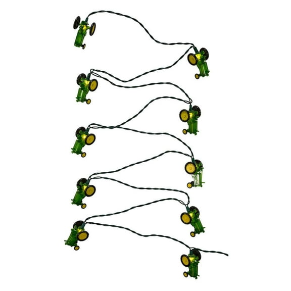 Kurt Adler UL 10-Light John Deere Tractor Light Set