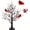 A-1pc, variant on Vintage Glowing Tree with Cardinals(1PC), red Bird Tree Lights,Lighted Red Christmas Trees Centerpiece Decorated with Little Birds, Cardinal Christmas Glowing Tabletop Decorations