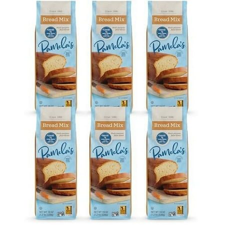PAMELAS MIX BREAD AMAZING WF GF 19 OZ PK- 6