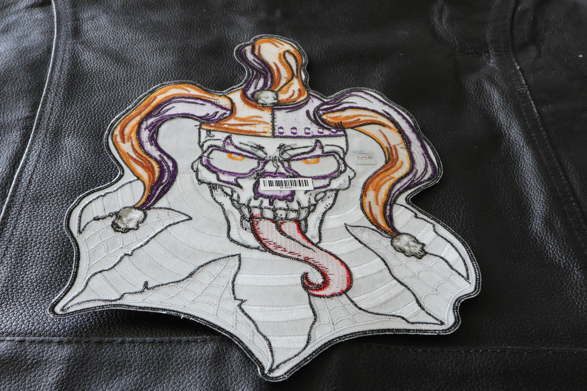 Jester Patch, Large Back Patches for Jackets and Vests