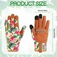 thumbnail image 7 of Hengguang Gardening Gloves for Women - Thorn Proof & Puncture Resistant, Breathable Floral Gloves for Rose Pruning,Mother's Day Gift (Floral Design), 7 of 7