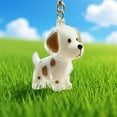 thumbnail image 2 of Dog Hair Collector Keychain Charm Memorial Storage Box, Pet Hair Memorial Keepsake, Transparent Cute Keychain, 2 of 5