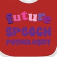 thumbnail image 4 of Inktastic Future Speech Pathologist Boys or Girls Baby Bib, 4 of 4