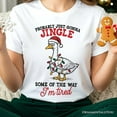 thumbnail image 2 of I&rsquo;m Tired Sarcastic Christmas Goose T-Shirt, Funny Holiday Humor Tee, 2 of 5