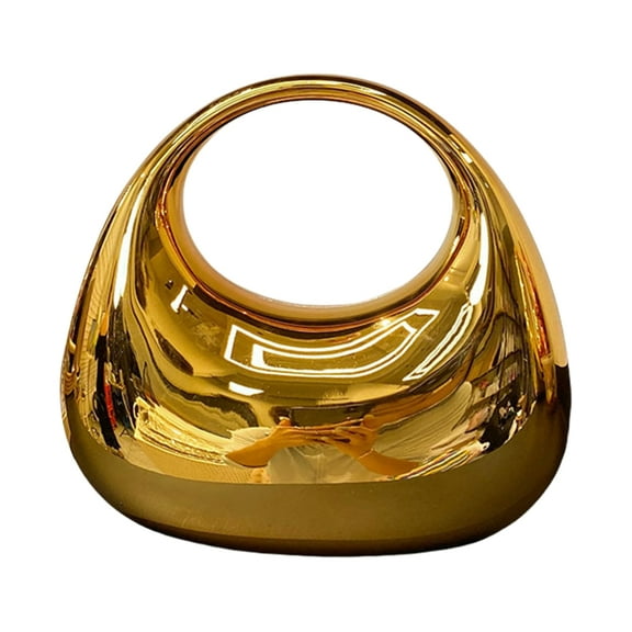 Yokua Moon Shape Evening Handbag for Women Evening Clutch Bag Elegant Shoulder Bag