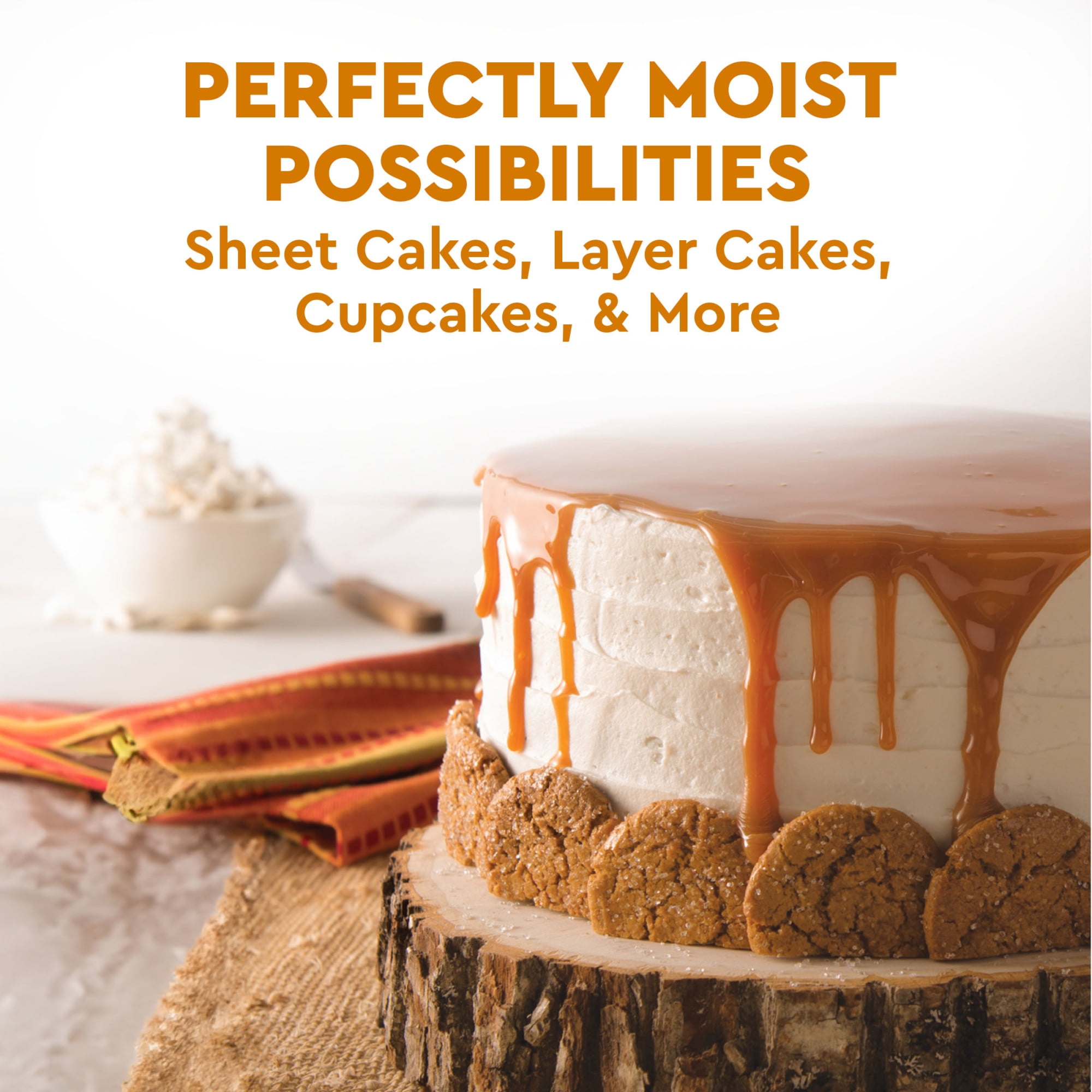 (12 pack) Duncan Hines Signature Perfectly Moist Spice Cake Mix, 15.25 oz.