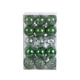 thumbnail image 1 of Yuarrent 30 unids/set bolas de Navidad ingredientes seguros textura de alta gama adornos reutilizables para árbol de Navidad Kits de decoración para fiestas Verde, 1 of 6