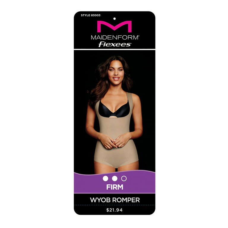 Firm Control Wear Your Own Bra Shaping Romper 