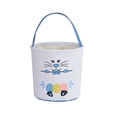 thumbnail image 1 of Under 10 Hangs Cute Animal Basket Holiday Rabbit Bunny Printed Canvas Gift Carry Candy Bag, 1 of 3