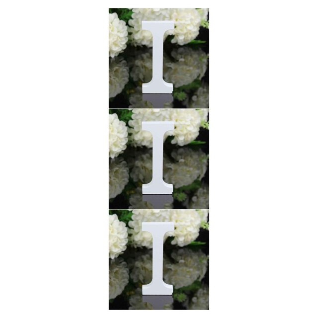 Qarigey 8cm 26 Letters Alphabet Portable Lightweight Wear-resistant Stable Ornament Props Hanging Wall for Wedding Party Home 8 # 3piezas