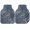 Dark Blue, variant on Vintage Coastal Car Floor Mats 4 Pieces, Front & Rear Auto Carpet Mats Full Set with Rubber Backing, Summer Starfish Farmhouse Wooden Grain Universal All Weather Car Floor Protectors for SUV Truck