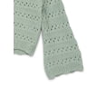 thumbnail image 3 of Wonder Nation Toddler Girls Cotton Pointelle Sweater with Long Sleeves, Sizes 12M-3T, 3 of 3