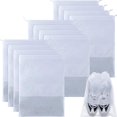 thumbnail image 1 of 12 piezas de bolsas para zapatos, bolsa de almacenamiento de zapatos de viaje, bolsa de almacenamiento no tejida, bolsa portátil para zapatos con ventana transparente para uso diario y de viaje, 1 of 5