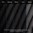 thumbnail image 5 of Regal Living Luxury Reversible Faux Fur Throw Blanket,Textured Stripe ,Black, 66" x 90'', 5 of 7