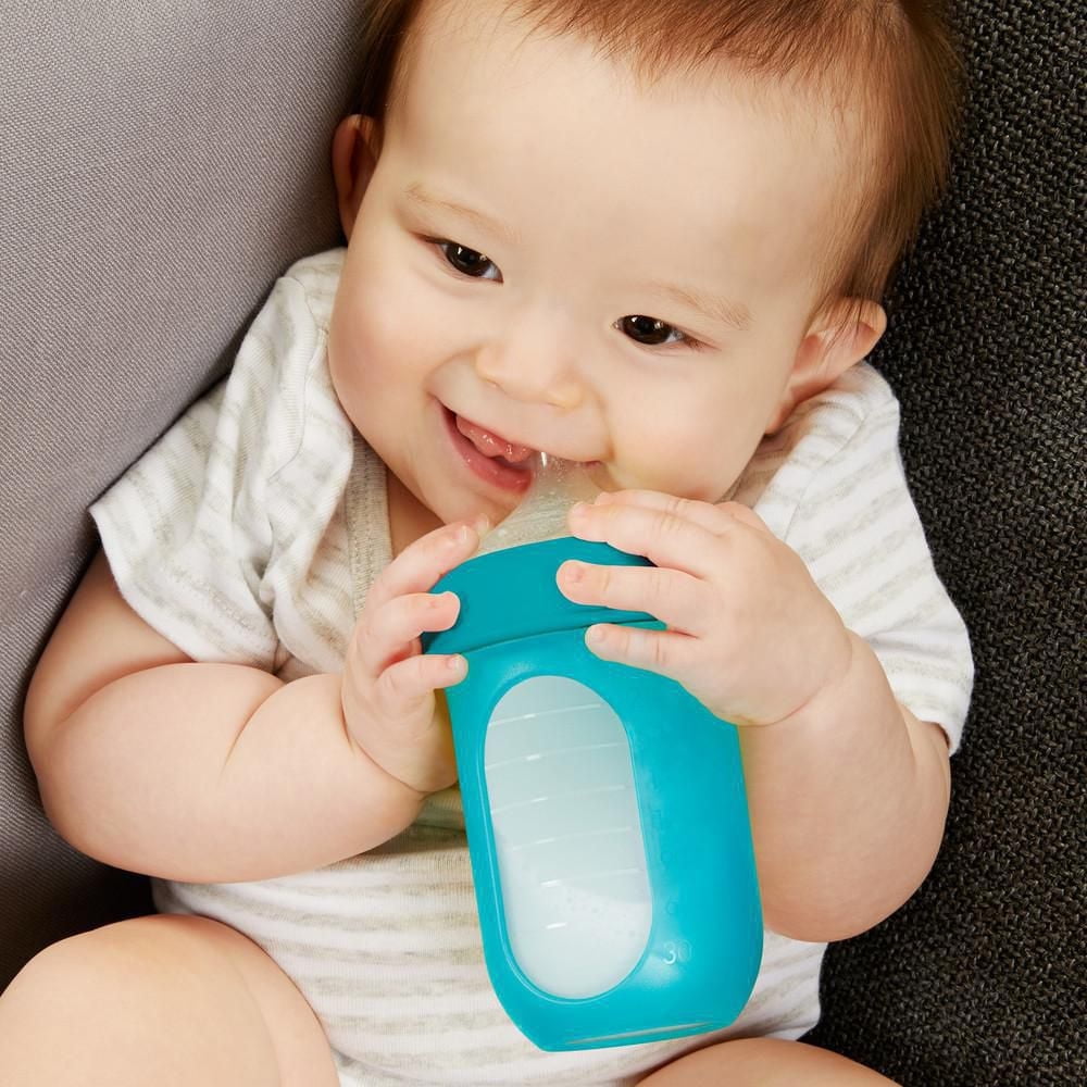 Ensemble de Bouteille de Boon Nursh 236 ml 3pk bleu