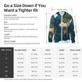 thumbnail image 5 of Lsque World Map UPF 50+ Lightweight Sun Protection Men's Women's Long Sleeve Shirt, Hoodie Performance -Medium, 5 of 9
