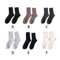 thumbnail image 4 of Minnieouse 1 par de calcetines de algodón transpirables para otoño e invierno para hombre, calcetería portátil, calzado y cómodo a Type3 NO3, 4 of 6