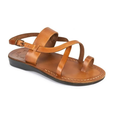 

Bethany - Leather Cross Strap Sandal - Womens Sandals