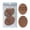 Mocha, variant on Éclat Makeup Sponge Set, 2 Pcs Air Cushion Puff, Latex-Free 100% Rubycell Blender Sponge, Wet & Dry Use for Liquid, Powder, Cream Foundation, Soft Oval Shape Professional Beauty Blending Applicators