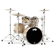 Pacific PDP Concept Maple 5-Piece Drum Shell Pack w/ Chrome Hardware - Natural