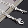 thumbnail image 4 of Pulsera de plata esterlina para mujer Pulseras de plata de la amistad Pulseras con dijes Pulsera de cadena de plata Amor personalizado, 4 of 5