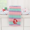 thumbnail image 3 of Disney Ariel Watercolor Wishes Ombre Sherpa Baby Blanket, 3 of 5