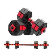 DOYCE Adjustable Dumbbell Weights Dumbbells Set Home Weight Set Dumbbell Combination Environmental Barbell Set Gym Workout Exercise for Men and Women, Set of 2 (C-22lbs)