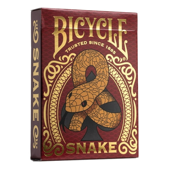 Juego de cartas: bicicleta, zodiaco chino, serpiente, año nuevo chino