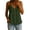 Green, variant on Womens V Neck Crop Tank Tops Cap Sleeve Spring Summer Blouse Button Down Shirts Going Out Vests Top Trendy 2026 Spring Summer Sleeveless Shirts Blouse Light Ashy M