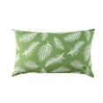 thumbnail image 1 of Coussin lombaire d'extérieur 12x20po - Feuilles vertes, 1 of 3