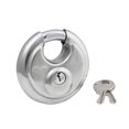 thumbnail image 1 of Master Lock 40DPF Cadenas à disque en acier inoxydable avec poignée enveloppée, 1 of 5