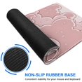 thumbnail image 6 of Pink White Cloud Camouflage&nbsp;desk Mouse Padwaterproof,rubber+multispandexwashable the Camouflage SeriesmousepadsDesk Pad for Office Home Game 31.5x15.7inches, 6 of 7