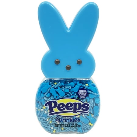 Peeps Marshmallow Flavored Blue Easter Sprinkles, 2.82oz