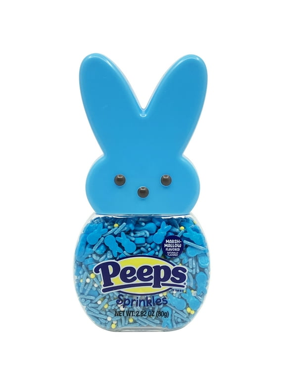 Peeps Marshmallow Flavored Blue Easter Sprinkles, 2.82oz