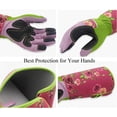 thumbnail image 5 of 1 par de guantes de jardinería, resistentes a las perforaciones, guantes a prueba de espinas con protección larga para el antebrazo, trabajo en el jardín, color verde oso de fresa Hogar, 5 of 5