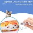 thumbnail image 3 of Juguete de pez móvil para gatos, juguete eléctrico de pez que se mueve, juguete de hierba gatera con pez flexible, juguete de peluche realista de pez eléctrico que se mueve para gatos de, 3 of 5
