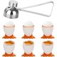 thumbnail image 1 of 6 pieces egg cup funny egg cup set egg cup set egg stand egg holder for baking, breakfast, dessert, 1 of 5